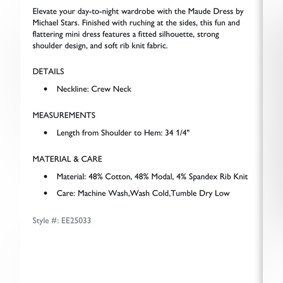 EUC Michael Stars Maude Power Shoulder Vibrant Coral Red Mini Dress - Picture 8 of 10